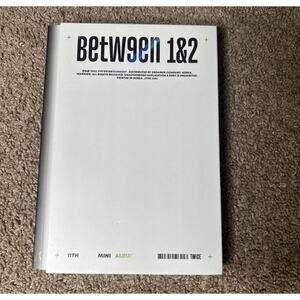Twice Between 1 & 2 Mini Album Complete Version - CD, Books and Photo Cards RED
